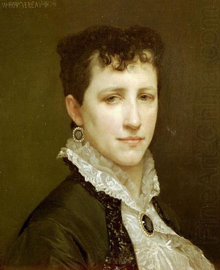 William-Adolphe Bouguereau Portrait of Miss Elizabeth Gardner china oil painting image